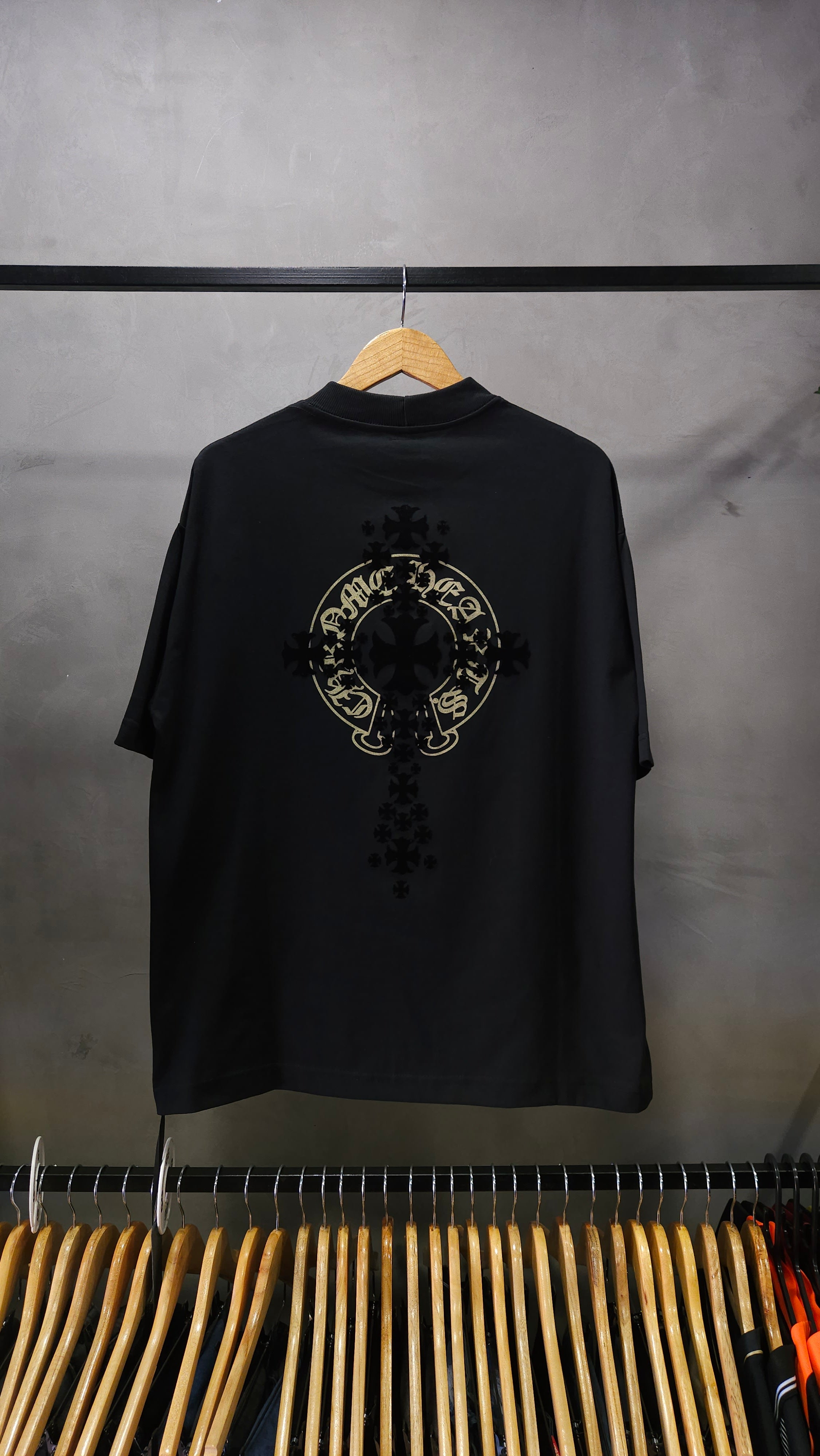 CAMISA OVERSIZED CHROME HEART - PRETO – Closet de Cria