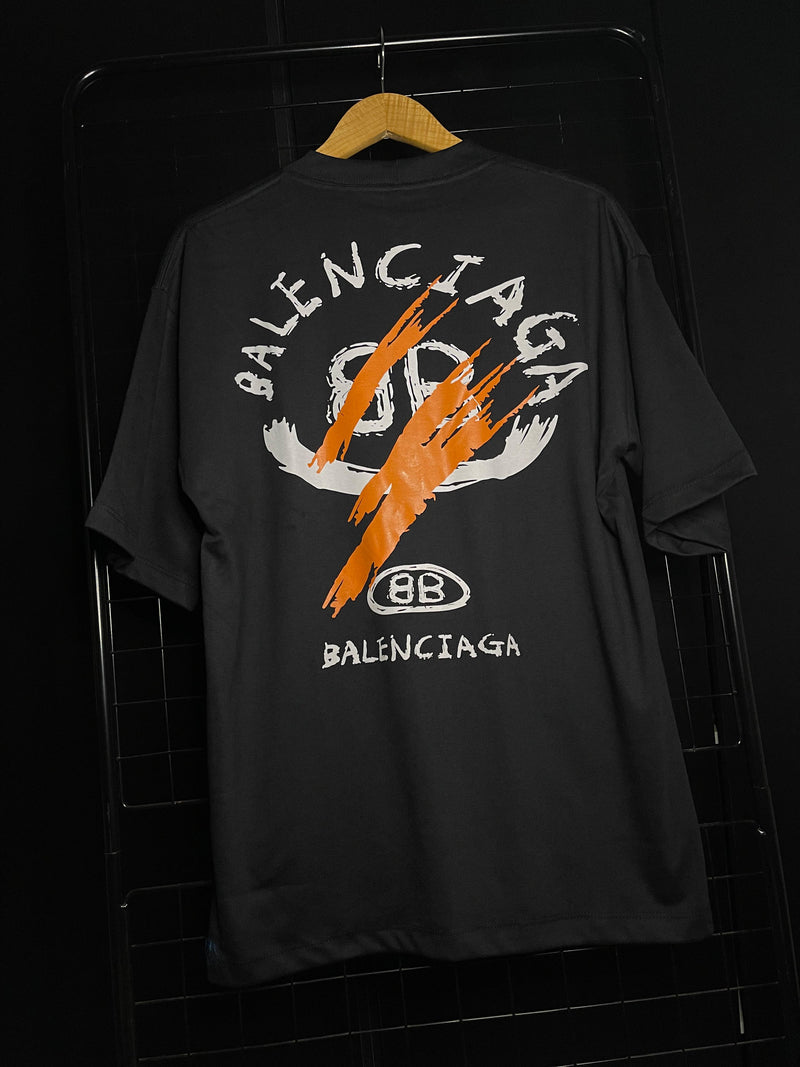 CAMISETA OVERSIZED BALENCIAGA - PRETO
