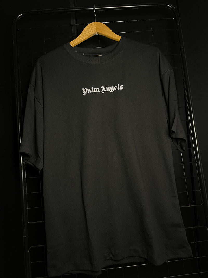 CAMISETA OVERSIZED PALM ANGELS 'LA' - PRETO