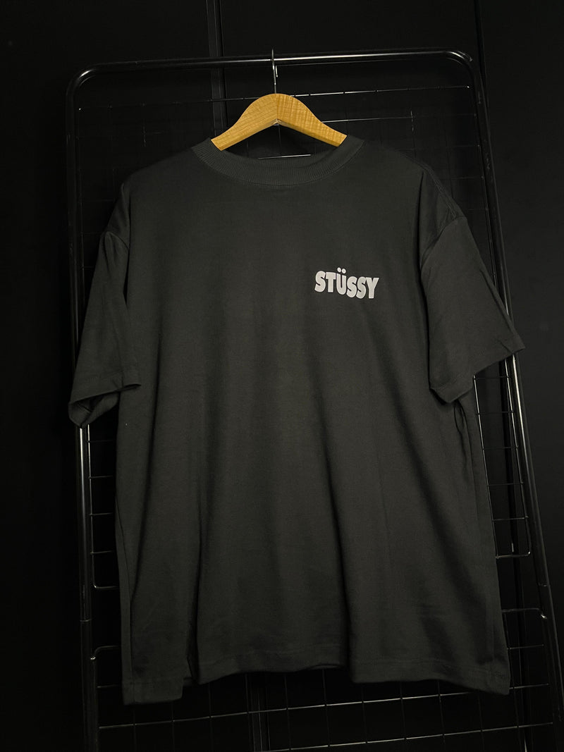 CAMISETA STUSSY 'CRIMINAL' - PRETO
