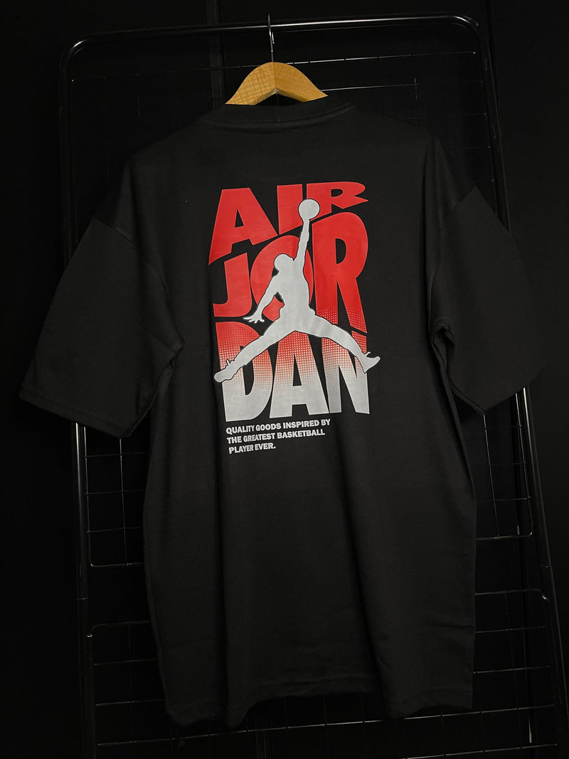 CAMISETA OVERSIZED AIR JORDAN - PRETO