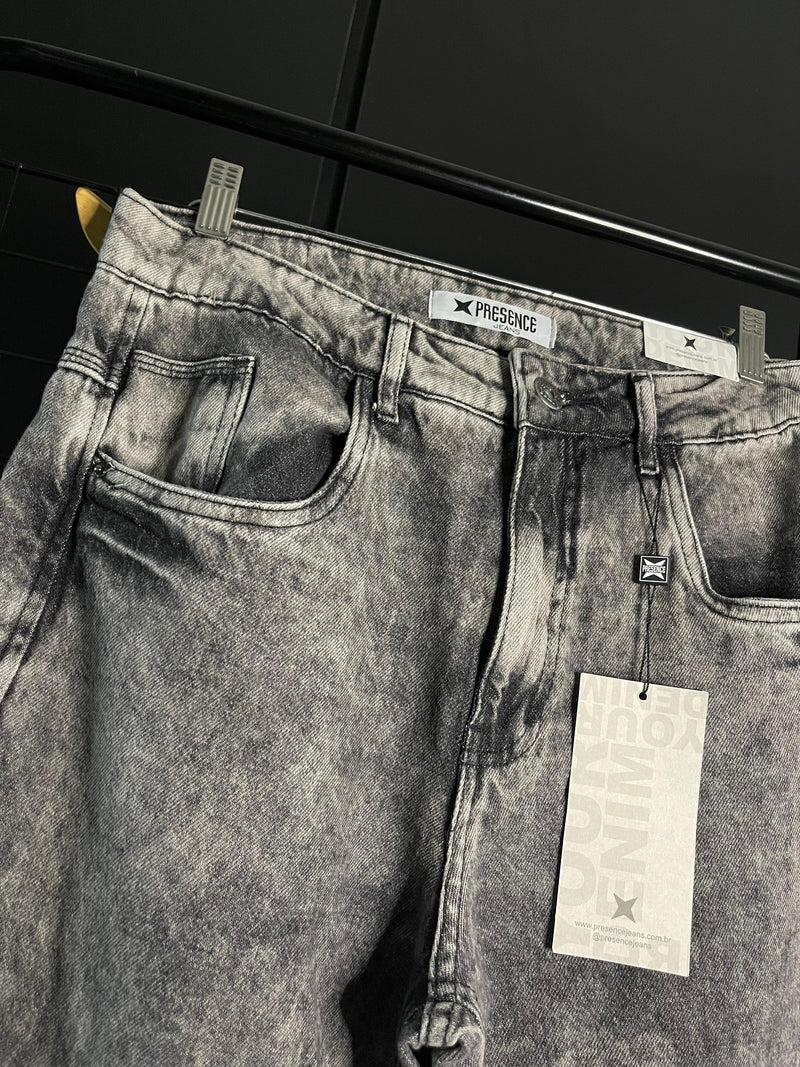 CALÇA JEANS CORTE RETO PRESENCE - ESTONADA