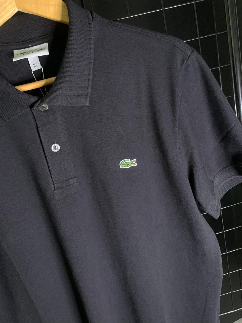 Camisa Polo Lacoste - Preto