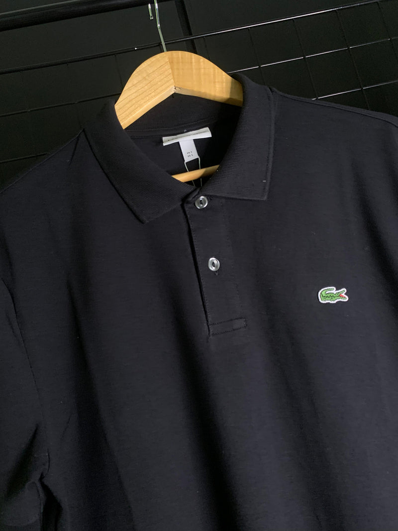 Camisa Polo Lacoste - Preto