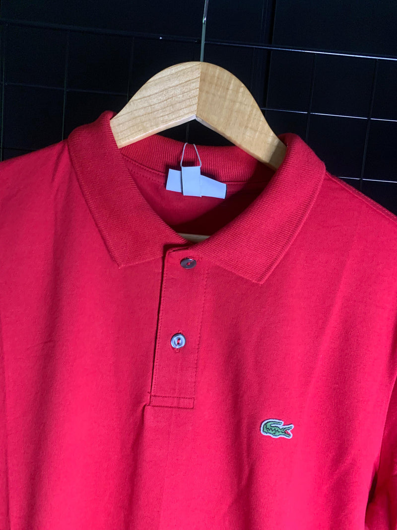 Camisa Polo Lacoste - Vermelho