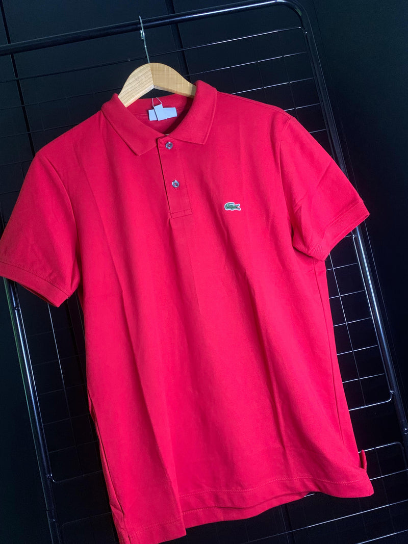 Camisa Polo Lacoste - Vermelho