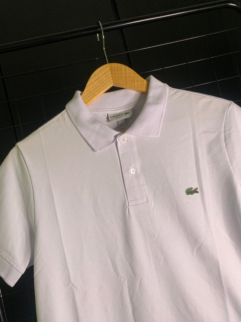 Camisa Polo Lacoste - Branco