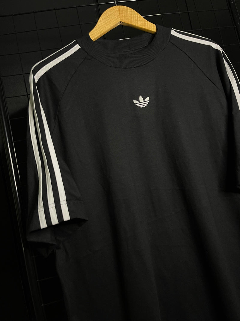 Camisa Oversized Adidas 3 Listras - Preto