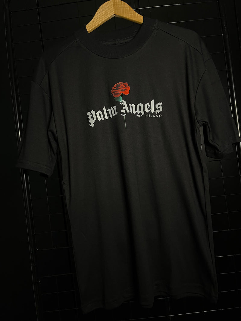 CAMISA OVERSIZED PALM ANGELS - PRETO