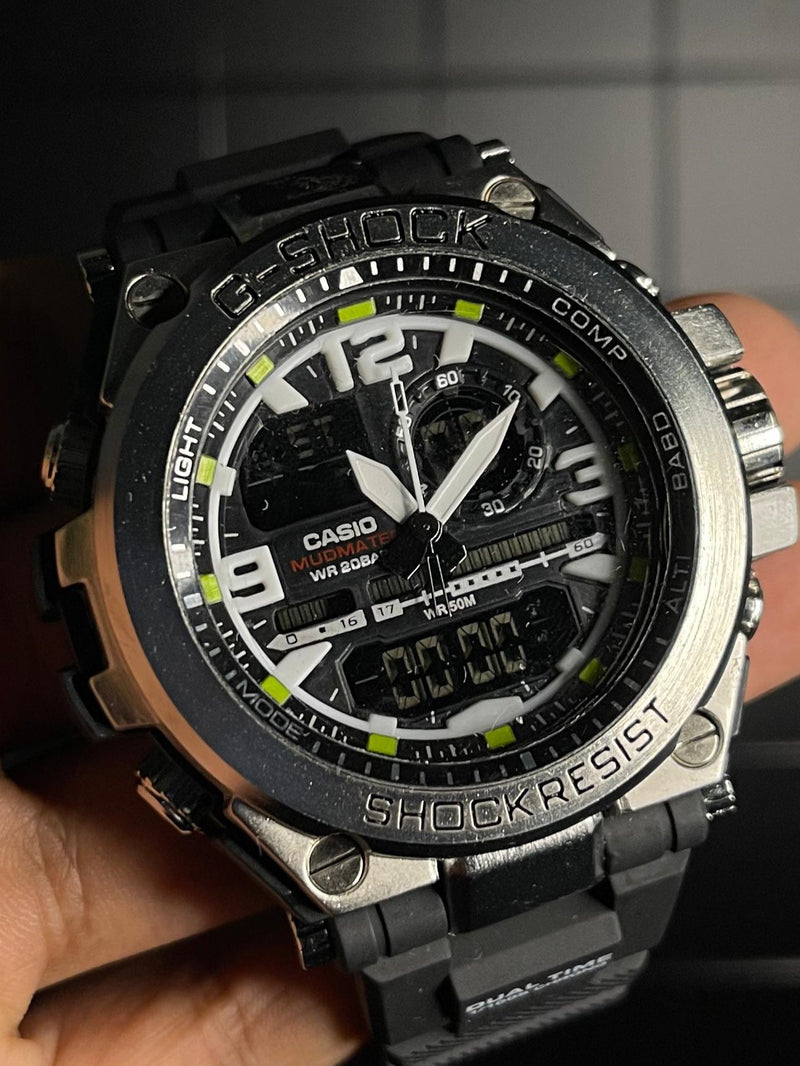 RELÓGIO G-SHOCK STEEL - CAIXA EM AÇO