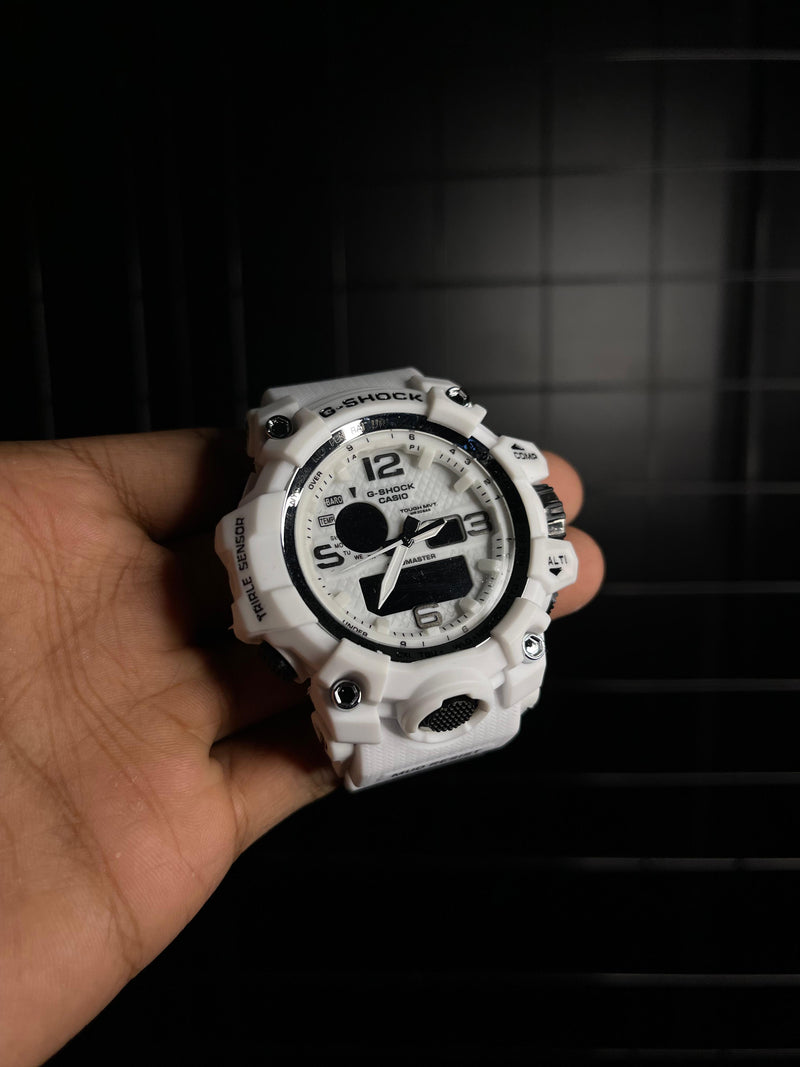 RELÓGIO G-SHOCK MUDMASTER - BRANCO