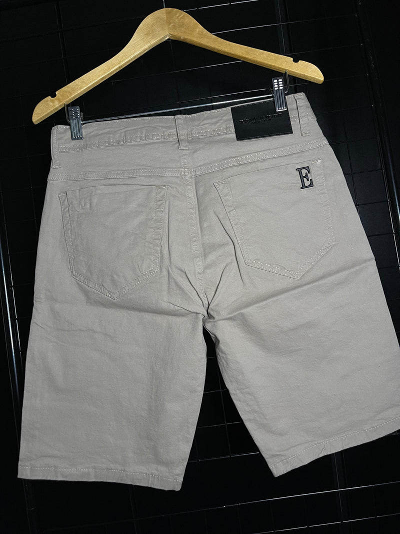 BERMUDA ELLUS JEANS - BEGE