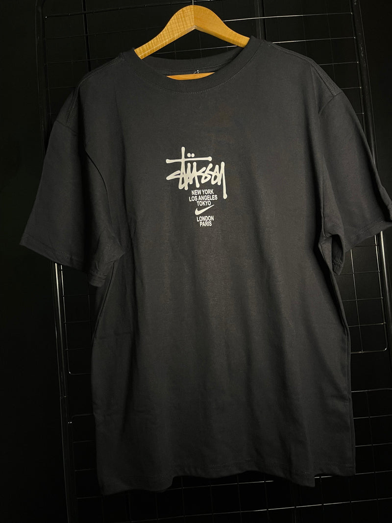 CAMISA OVERSIZED NIKE X STUSSY - PRETO