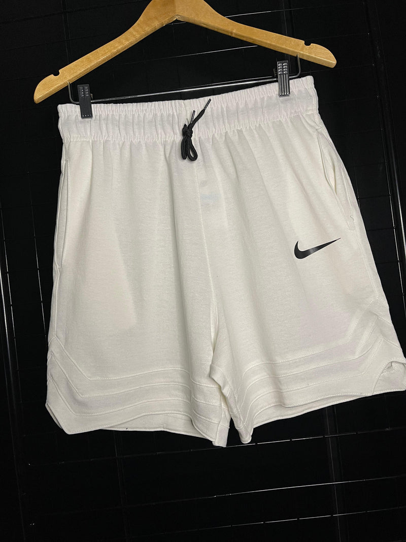 BERMUDA NIKE MOLETOM BÁSICA - OFF-WHITE