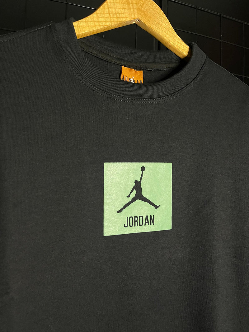 CAMISA OVERSIZED JORDAN X "OFF-WHITE - PRETO