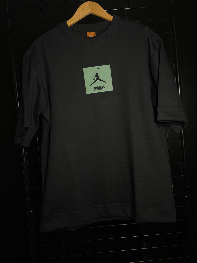 CAMISA OVERSIZED JORDAN X "OFF-WHITE - PRETO