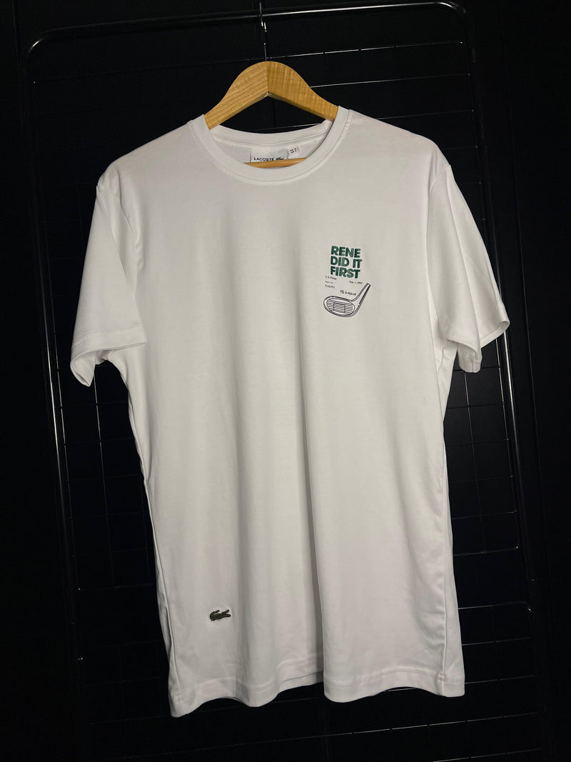 CAMISETA LACOSTE 'GOLF CLUB' - BRANCO