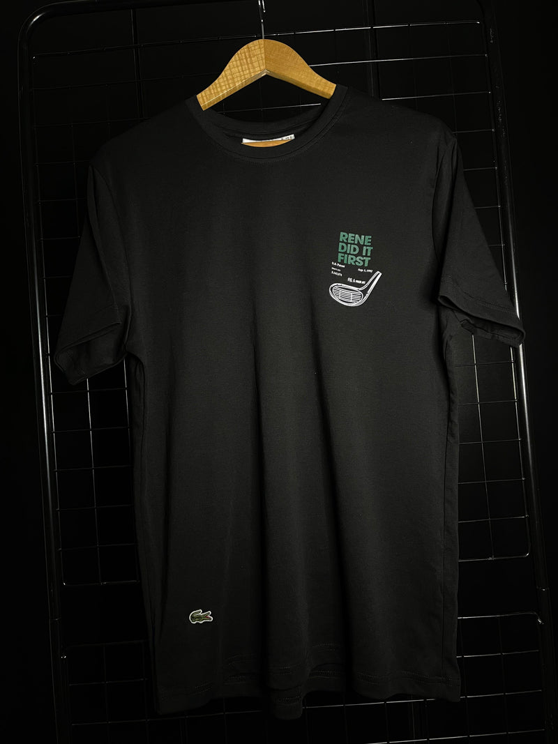 CAMISETA LACOSTE 'GOLF CLUB' - PRETO