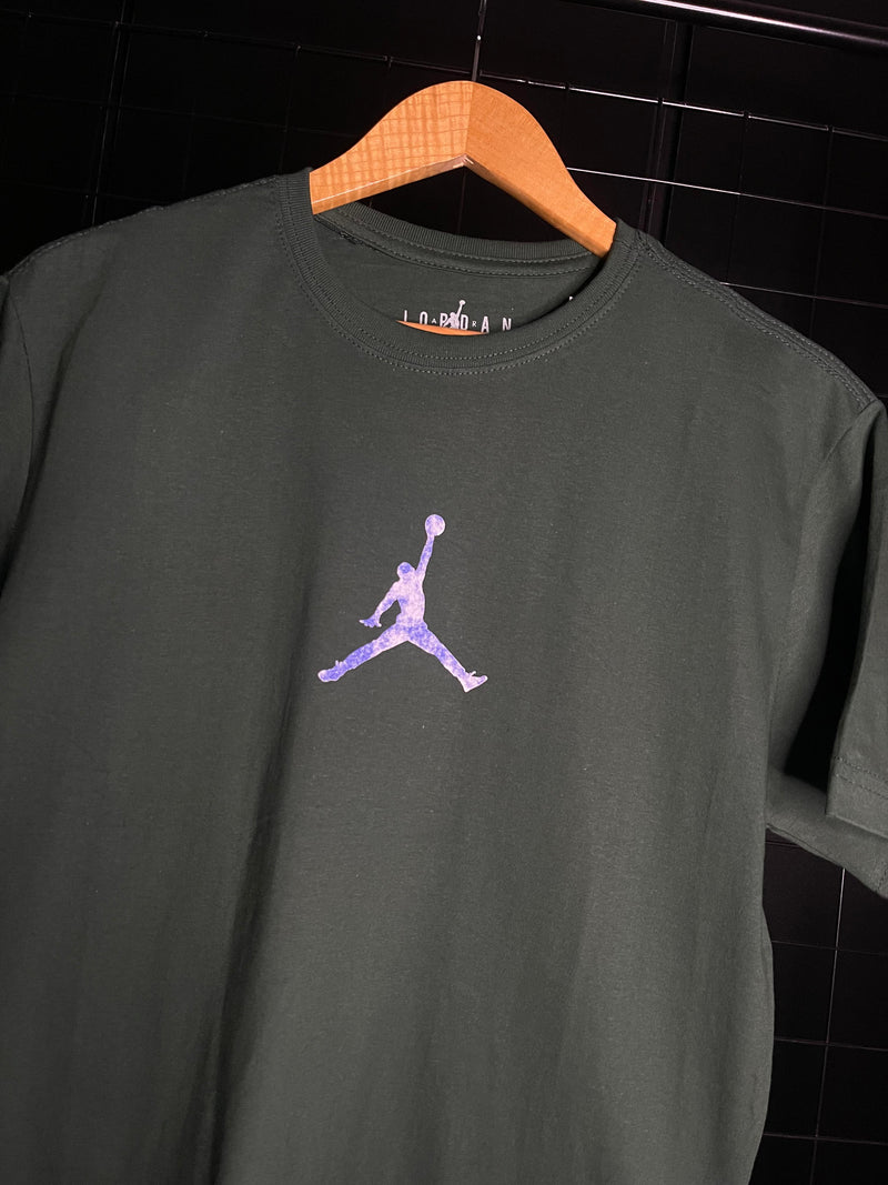 CAMISETA AIR JORDAN 'NUMBER 23' - VERDE-MILITAR