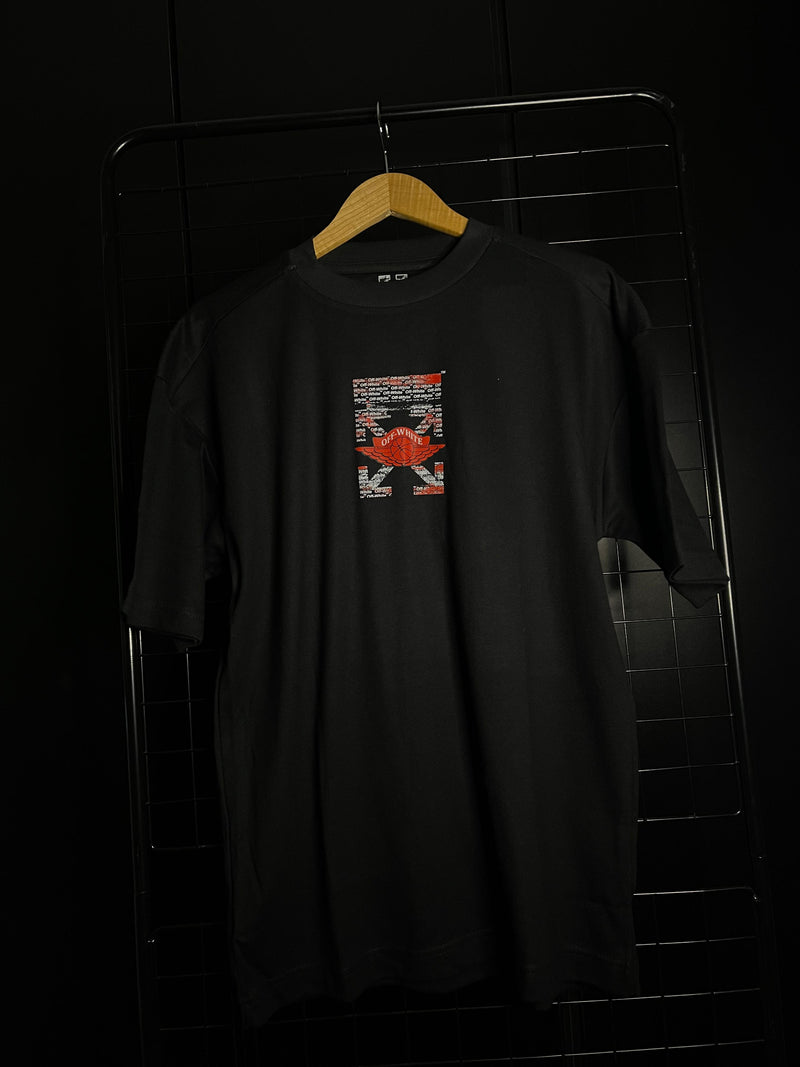 CAMISETA OVERSIZED JORDAN X OFF-WHITE - PRETO