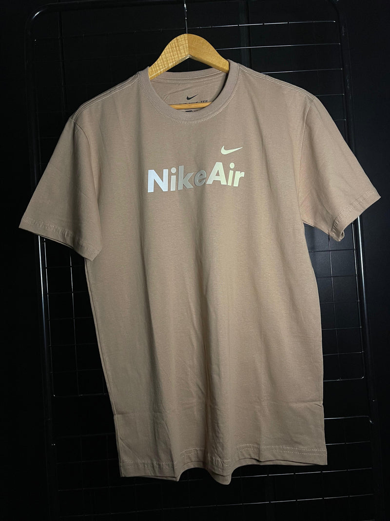 CAMISETA NIKE 'AIR'  EMBORRACHADO - BEGE