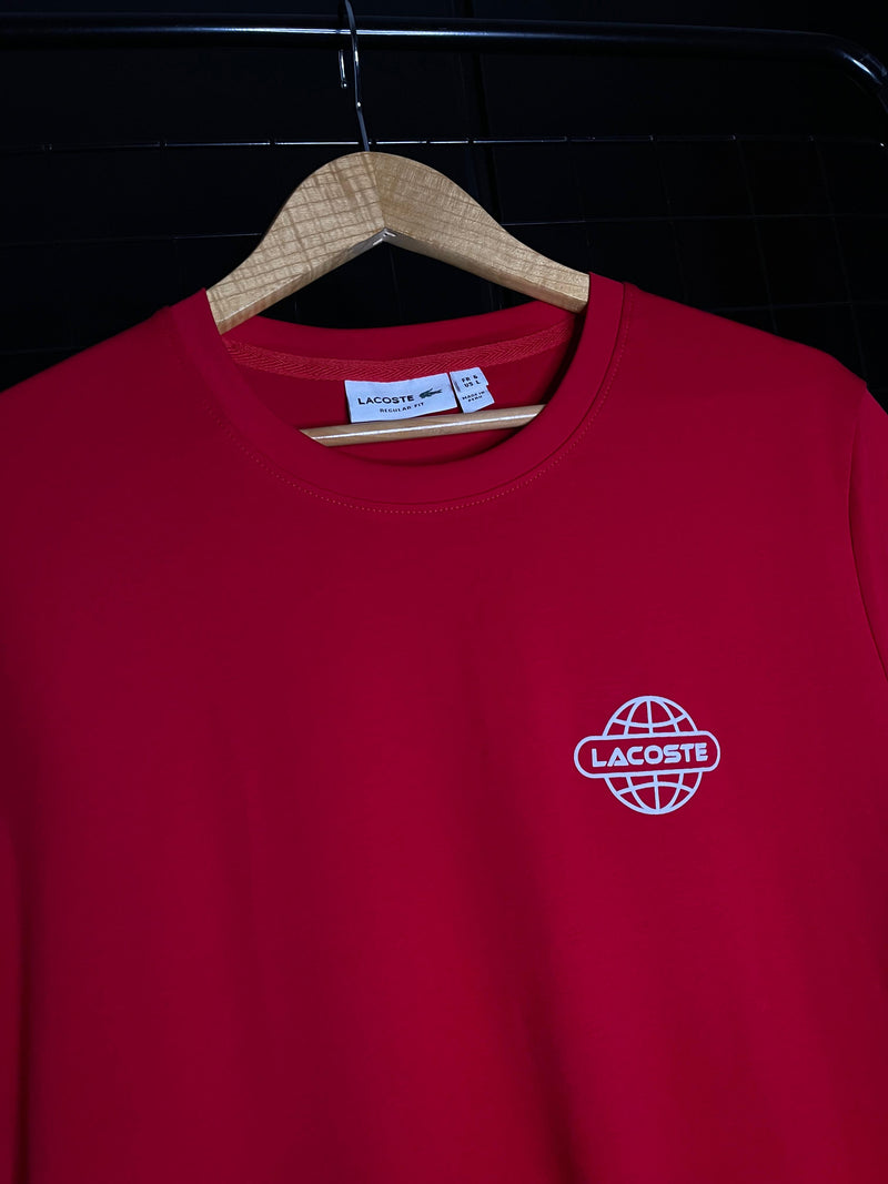 CAMISETAS LACOSTE 'FADE' - VERMELHO