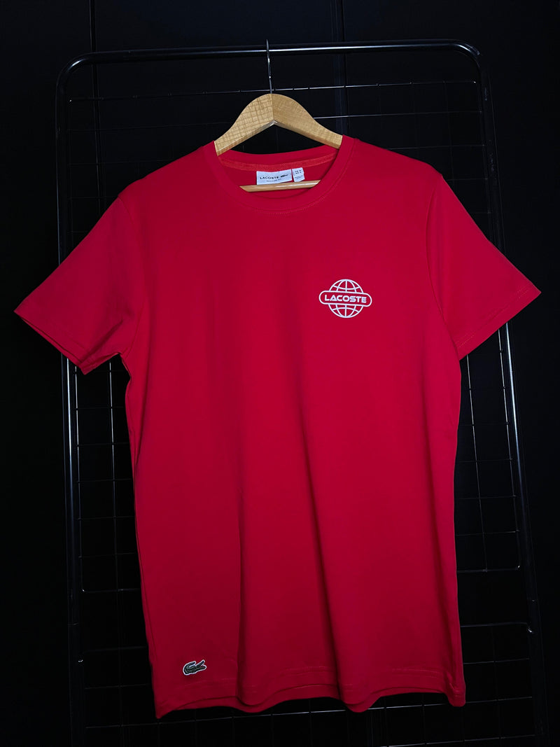 CAMISETAS LACOSTE 'FADE' - VERMELHO