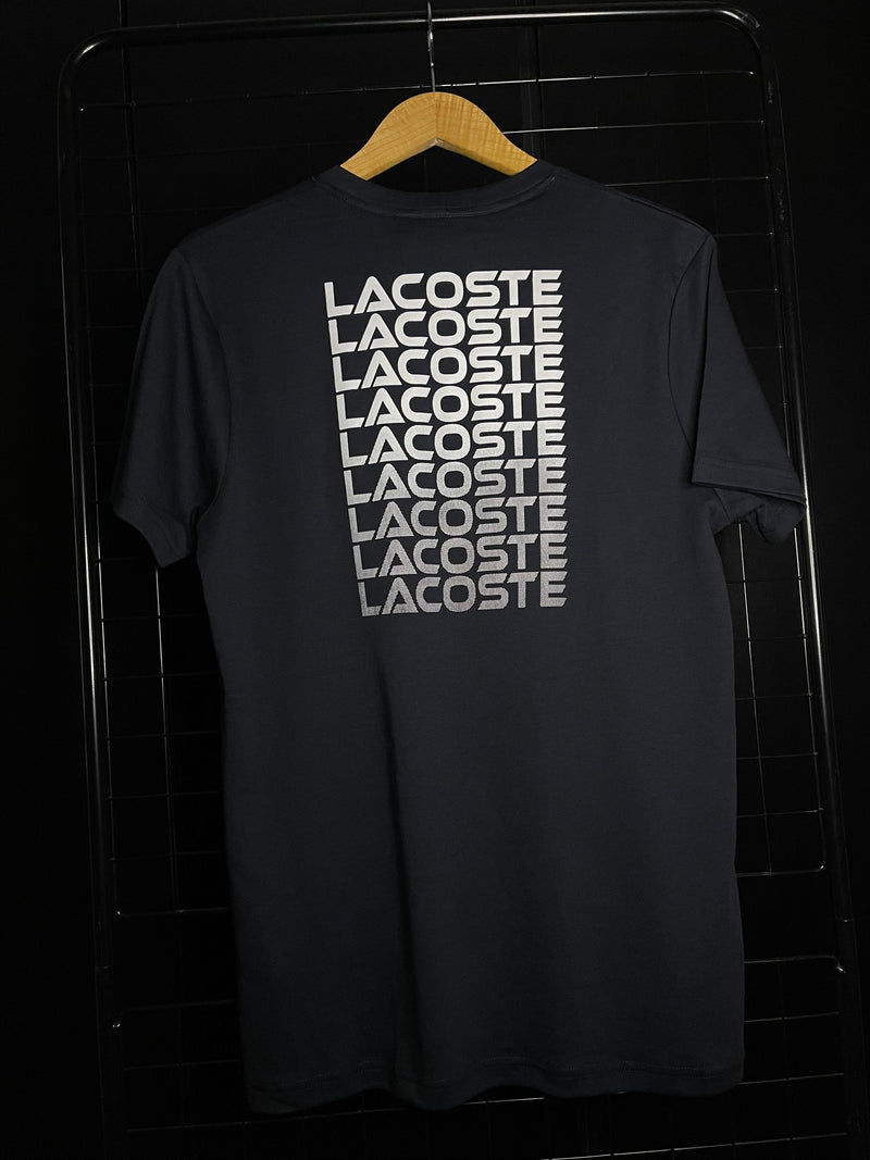 CAMISETA LACOSTE 'FADE' - PRETO