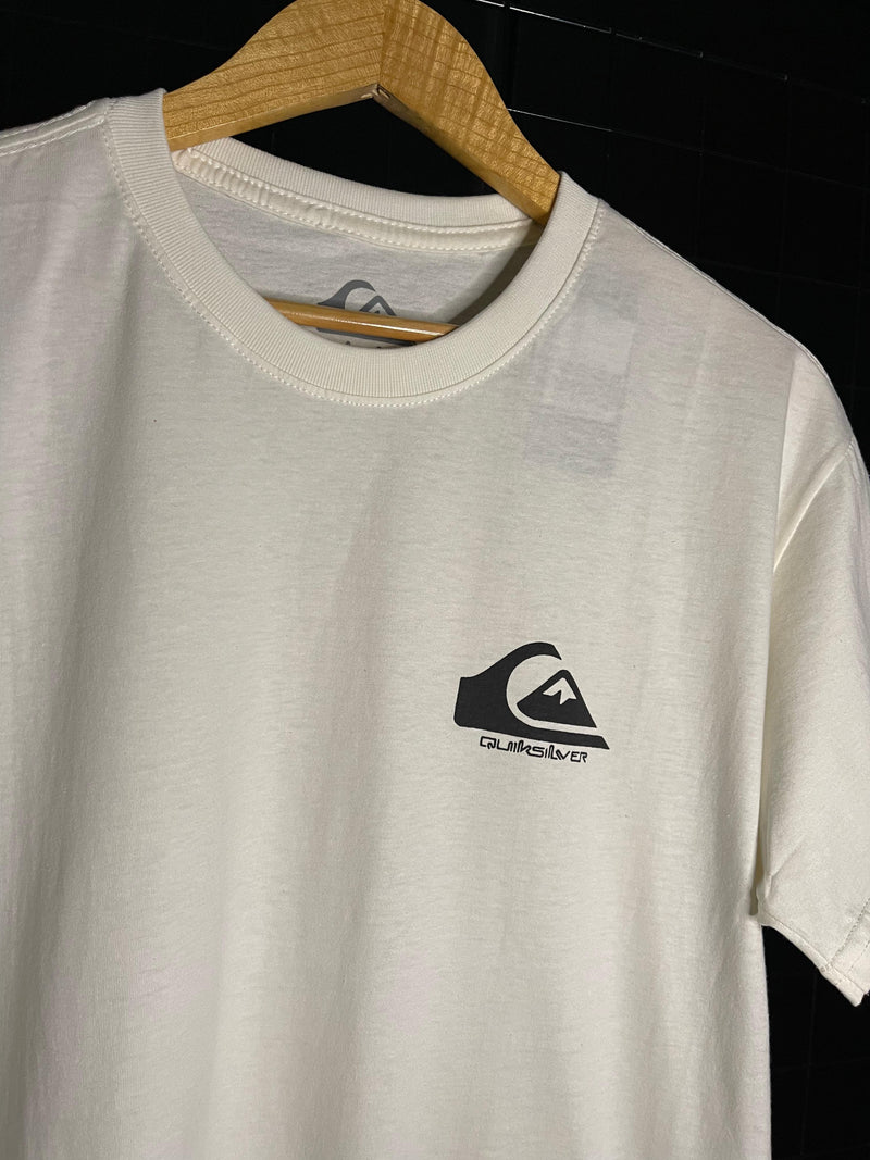 CAMISETA QUIKSILVER 'MINI LOGO' - BRANCO