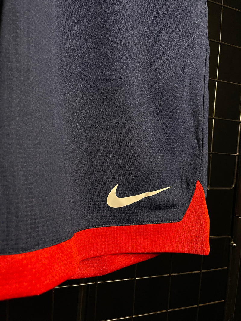 BERMUDA NIKE 'MINI SWOOSH' NBA STAR - AZUL/VERMELHO