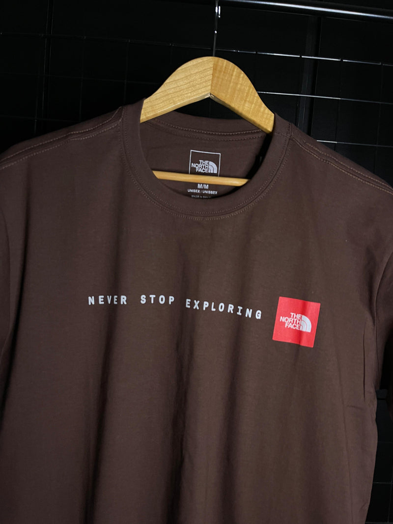 CAMISETA THE NORTH FACE 'NSE' - MARROM