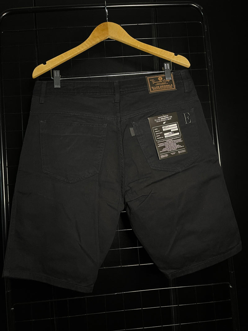 BERMUDA JEANS ELLUS - PRETO