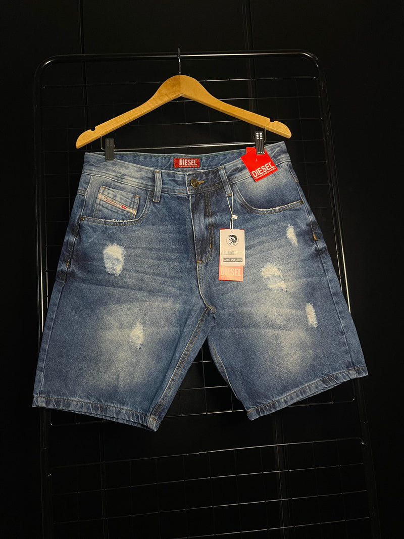 BERMUDA JEANS DIESEL RASGADO