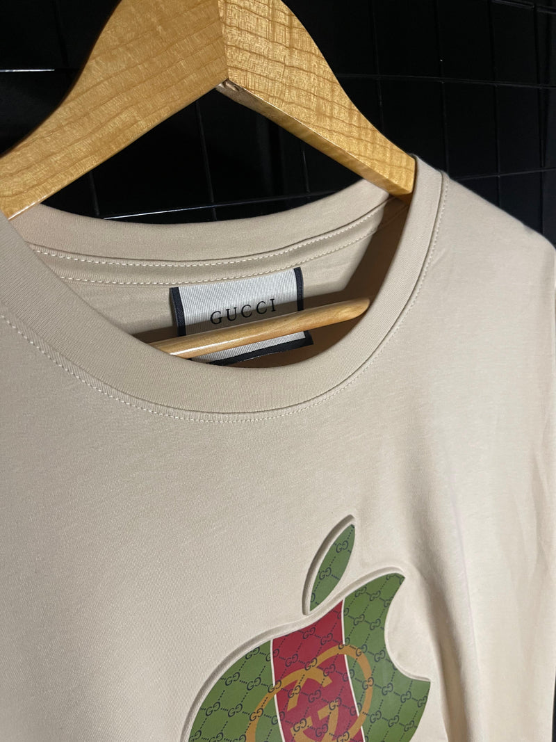 CAMISA GUCCI 'APPLE' - OFF-WHITE