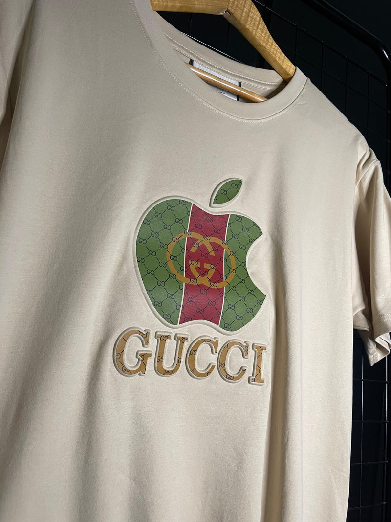 CAMISA GUCCI 'APPLE' - OFF-WHITE