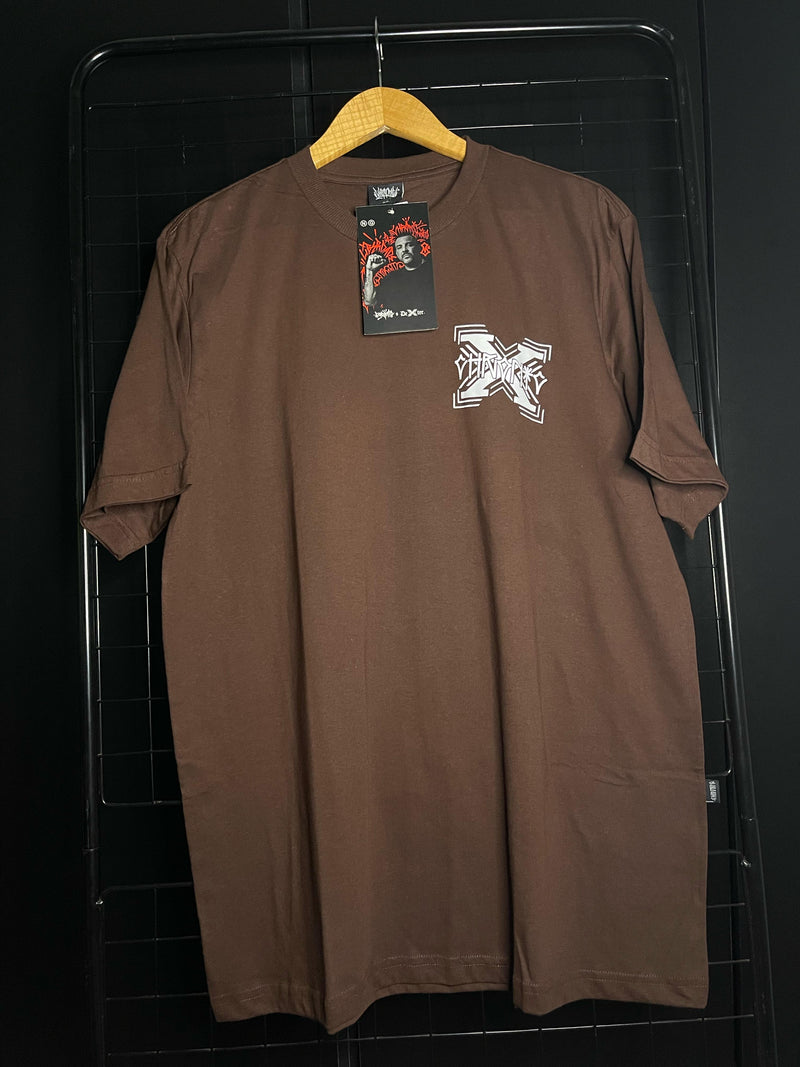 CAMISETA CHRONIC 'X' ORIGINAL - MARROM