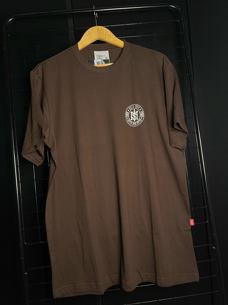 CAMISETA CHRONIC 'JAH' ORIGINAL - MARROM